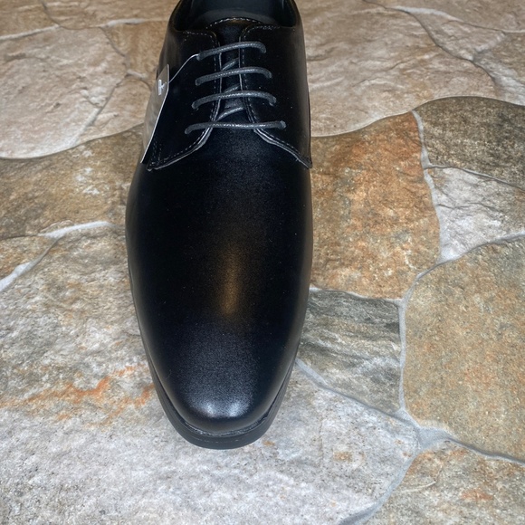 Terroni Men\'s Black Lace Dress Shoe-Synthetic Leather-Fashionable main image 5